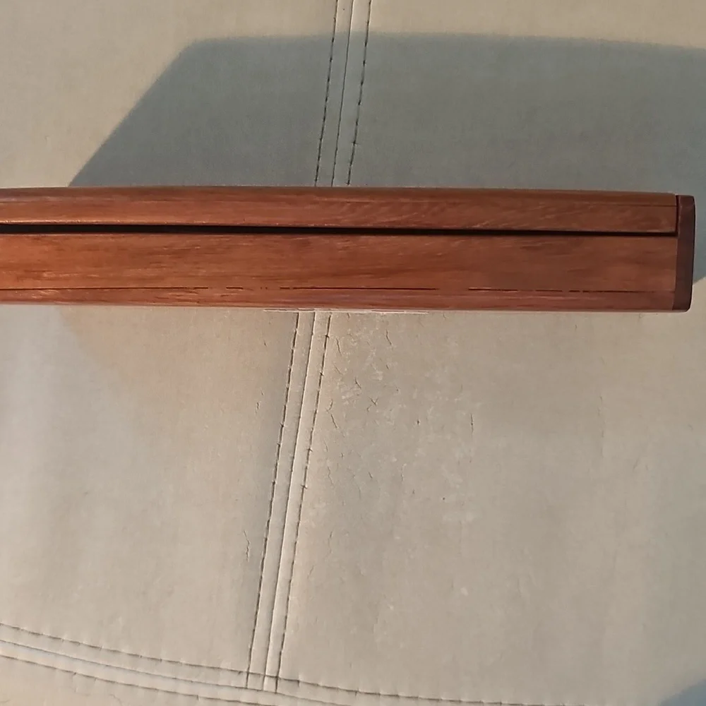 Wooden Pencil Box with Inlay